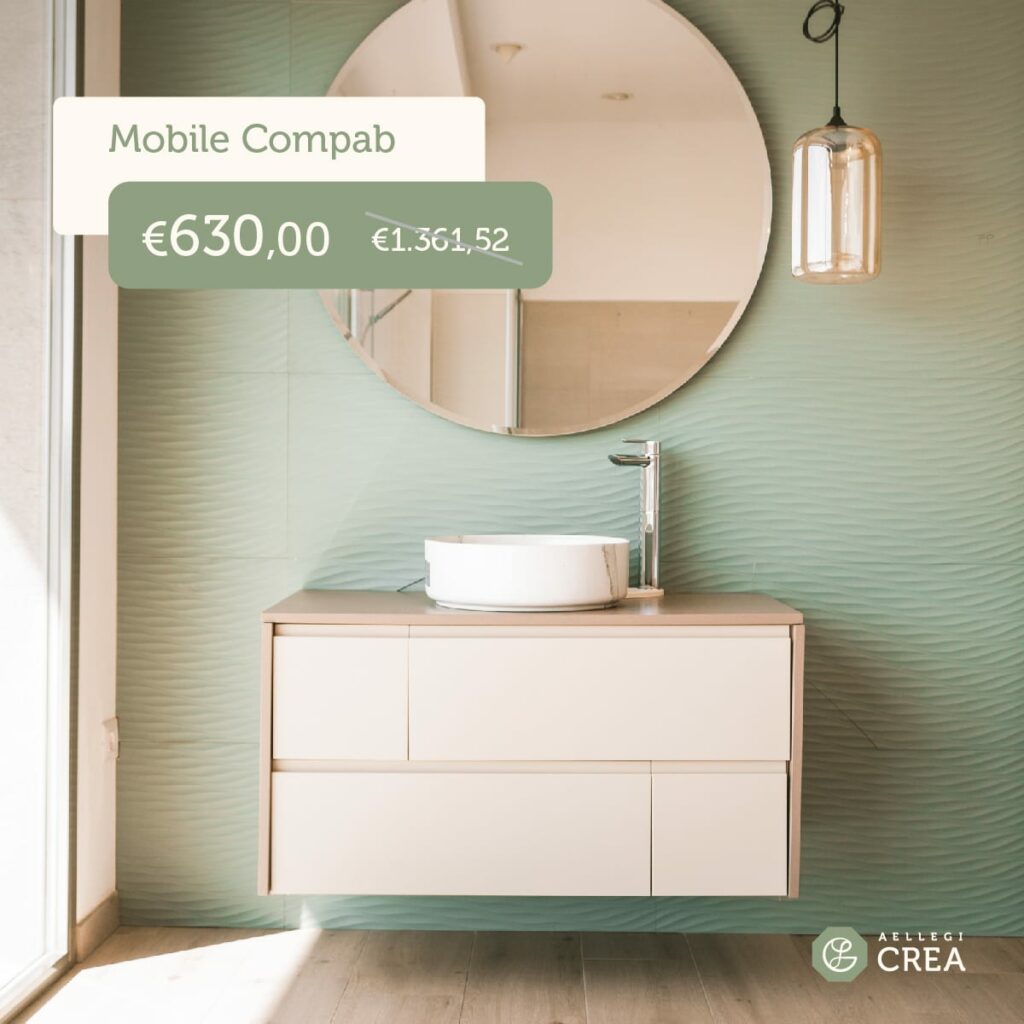 Sconti Arredo Bagno Carbonia - Outlet Bagno Aellegi CREA